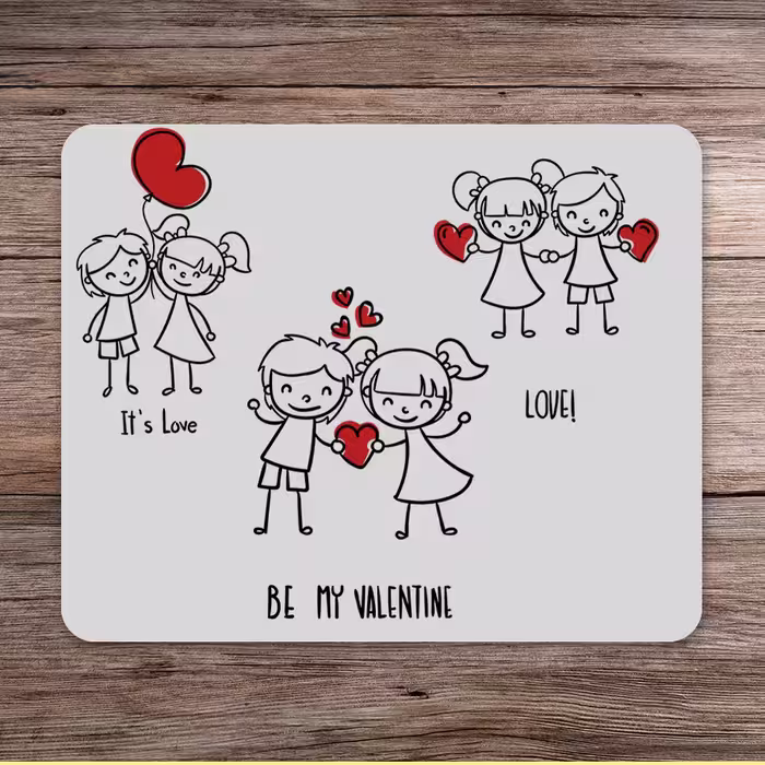 ماوس پد طرح عشق کد P100331