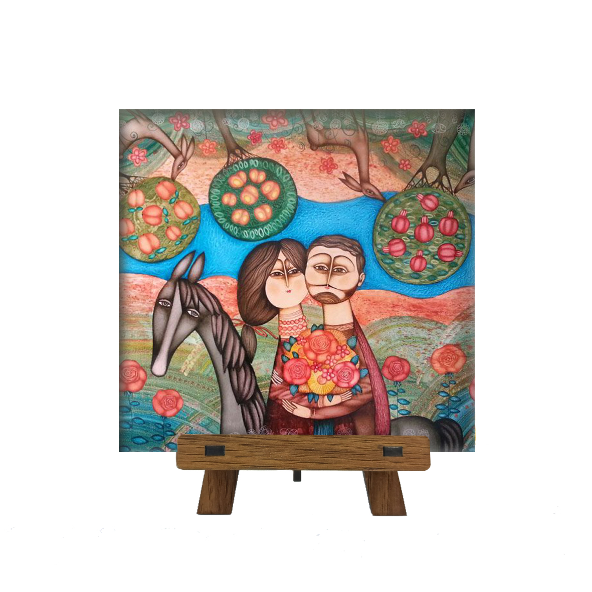 کاشی مدل ch10 کد 39 به همراه پایه