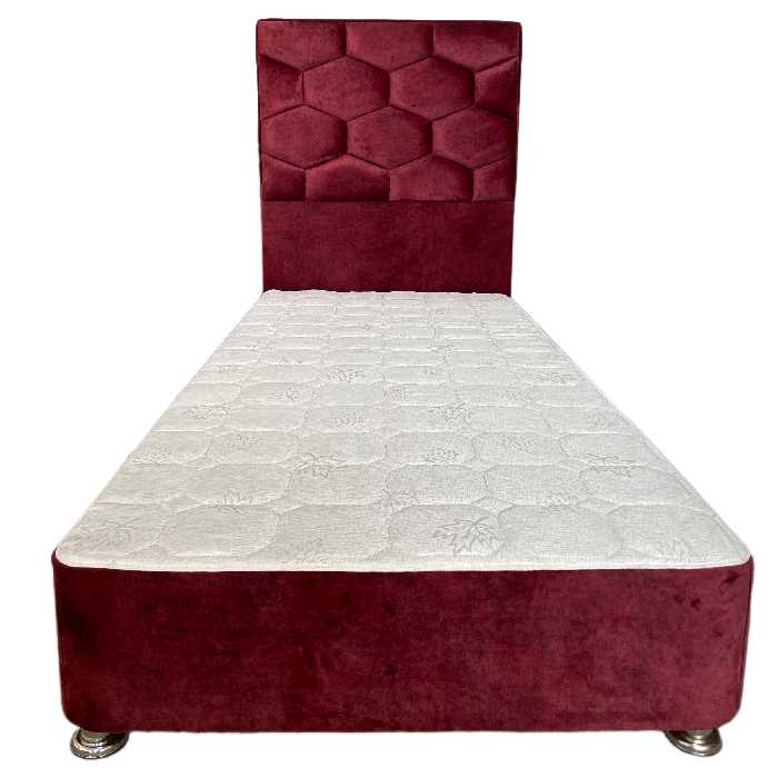 تخت خواب دو نفره کد ZAM160 سایز 200 × 160 سانتی متر