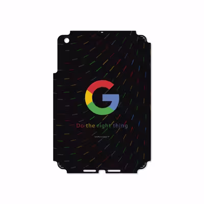 برچسب پوششی ماهوت مدل Google-Logo مناسب برای تبلت اپل iPad mini 2012 A1432