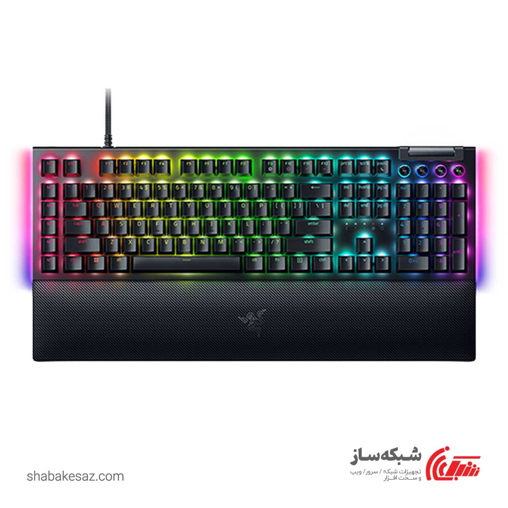 قیمت و خرید کیبورد باسیم ریزر Razer BlackWidow V4 - شبکه ساز