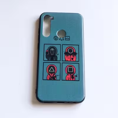 کاور طرح بازی مرکب مدل SQ00408 مناسب برای گوشی موبایل شیائومی Redmi Note 8 