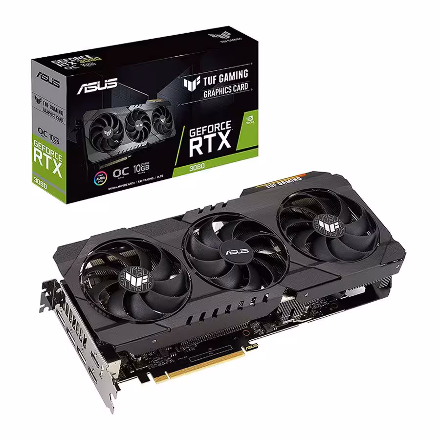 کارت گرافیک ایسوس TUF-RTX3080-O10G-GAMING