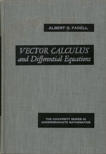 خرید و دانلود نسخه کامل کتاب Vector Calculus and Differential Equations