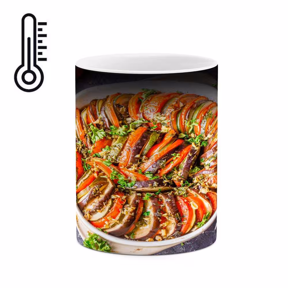 ماگ حرارتی کاکتی طرح غذا مدل mgh15847