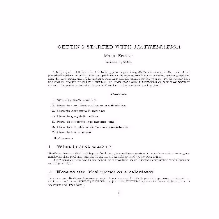 خرید و دانلود نسخه کامل کتاب Mathematics. Getting Started with Mathematica