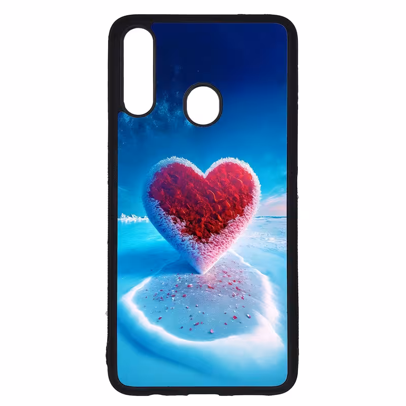 کاور طرح قلبی کد G-030 مناسب برای گوشی موبایل سامسونگ Galaxy A20s | دیجی قاب دونی