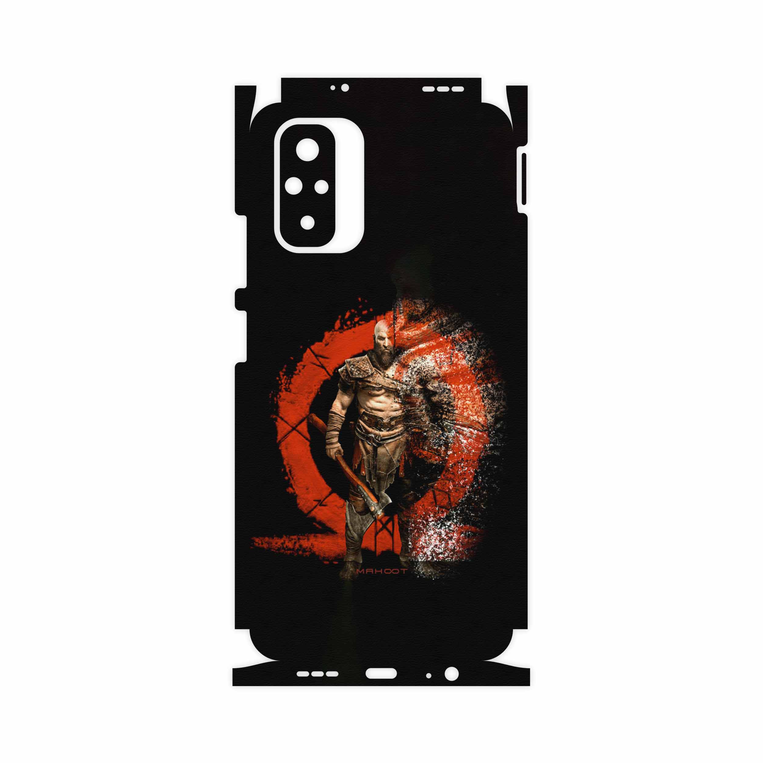 برچسب پوششی ماهوت مدل God-Of-War-Game-FullSkin مناسب برای گوشی موبایل شیائومی Redmi Note 10s