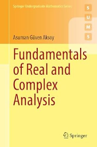 خرید و دانلود نسخه کامل کتاب Fundamentals of Real and Complex Analysis