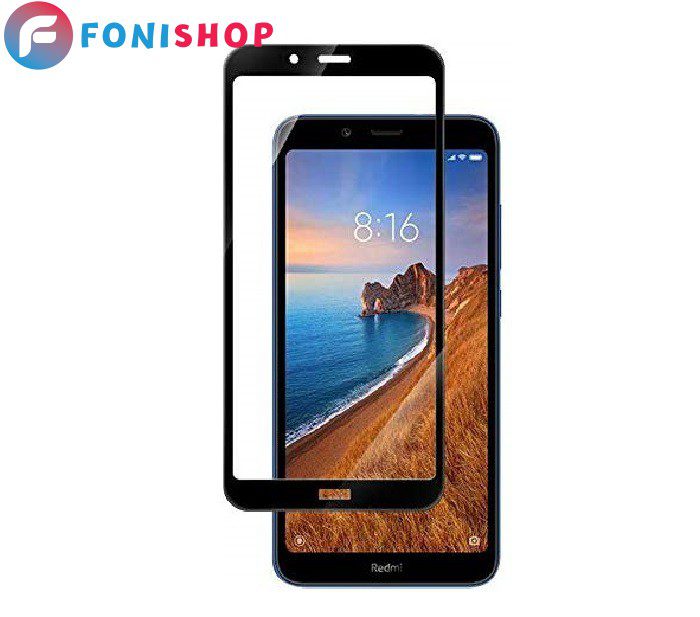گلس محافظ صفحه نمایش فول تمام صفحه شیائومی Xiaomi Redmi 7A