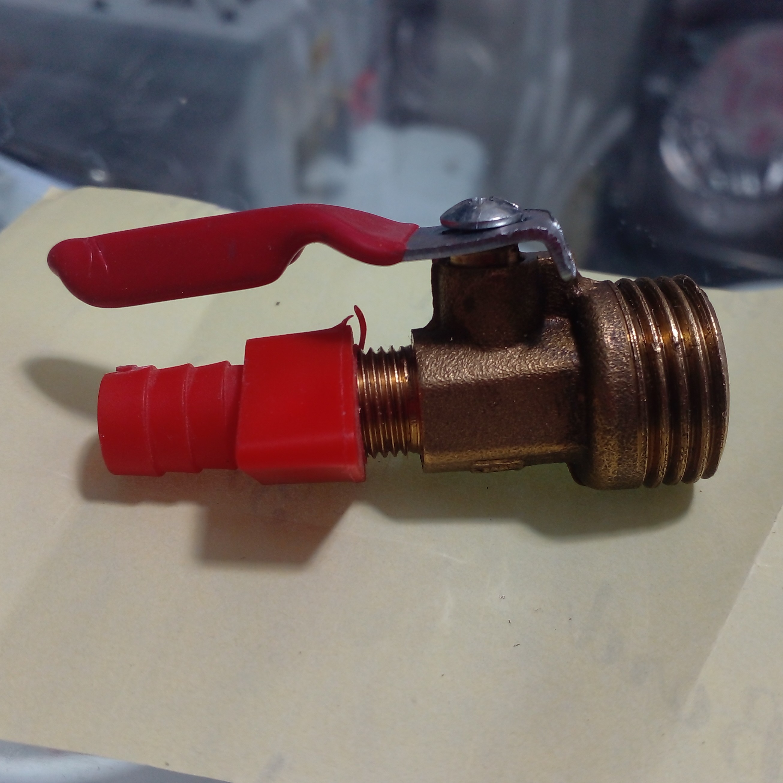 شیرآب کولر برنجی