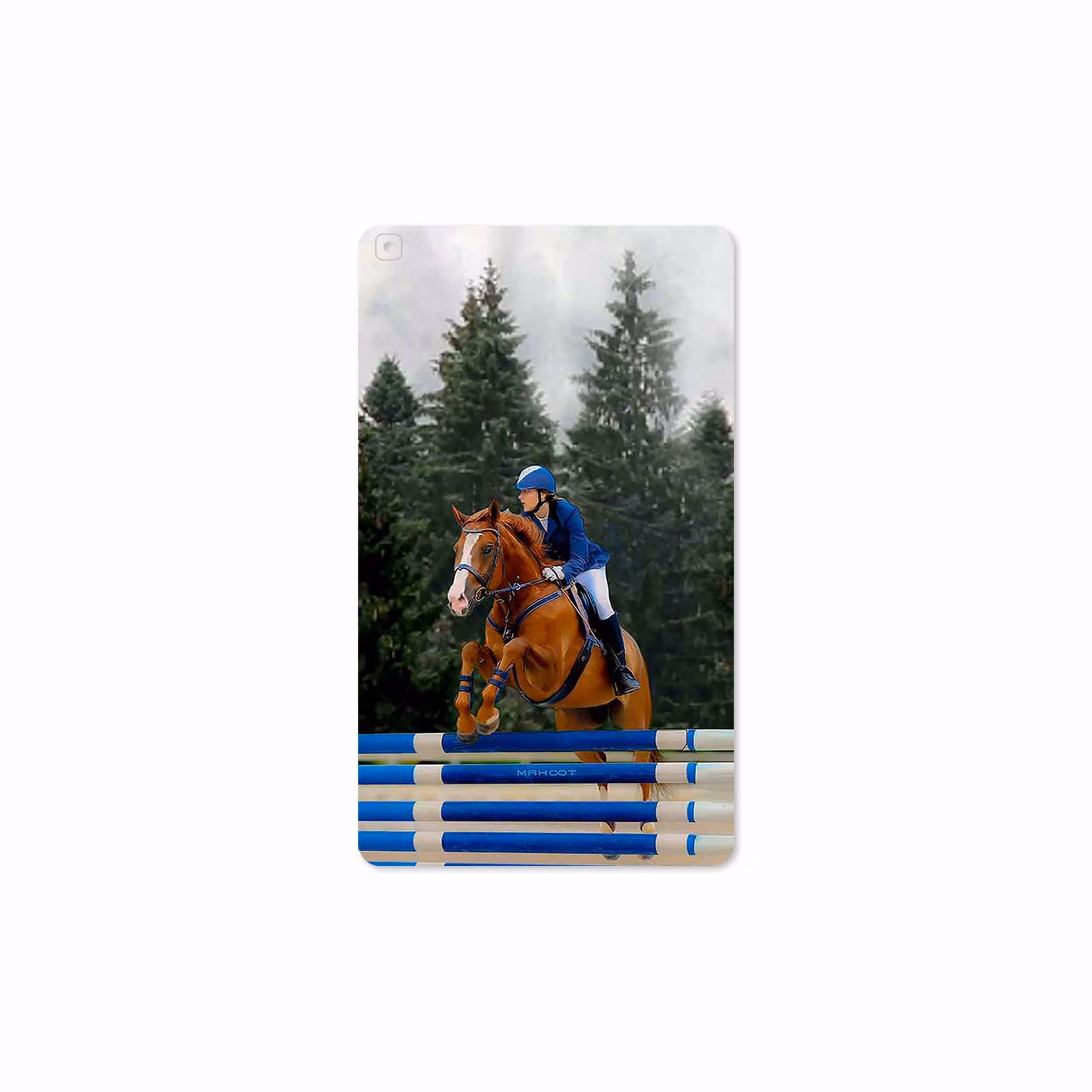 برچسب پوششی ماهوت مدل Equestrianism مناسب برای تبلت سامسونگ Galaxy Tab A 8.0 2019 T295
