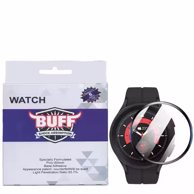 محافظ صفحه نمایش بوف مدل FullGlue-Flexible-G مناسب برای ساعت هوشمند سامسونگ Galaxy Watch 5 Pro 45mm 
