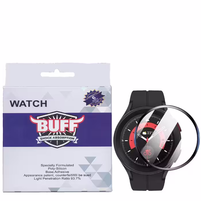 محافظ صفحه نمایش بوف مدل FullGlue-Flexible-G مناسب برای ساعت هوشمند سامسونگ Galaxy Watch 5 Pro 45mm 