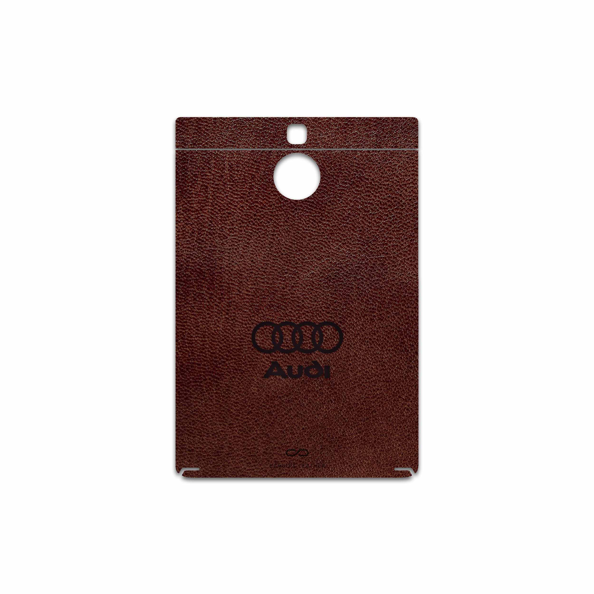 برچسب پوششی ماهوت مدل NL-AUDI مناسب برای گوشی موبایل بلک بری Passport Silver Edition