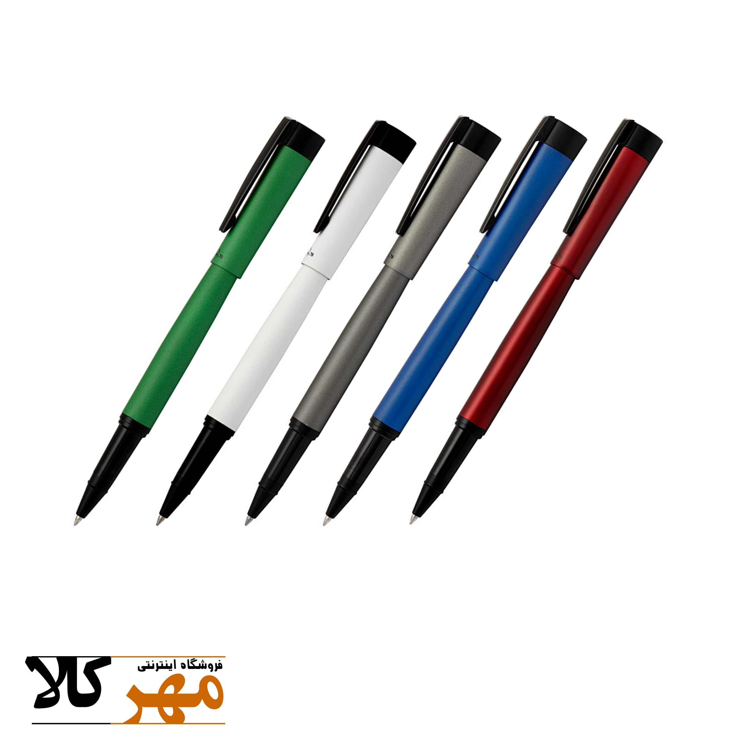 قلم روان نویس تک رنگ آبی،سبز،سفید،دودی و قرمز MELODY 70