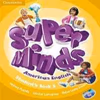 کتاب سوپر مایندز 5 همراه با ورک بوک Super Minds 5