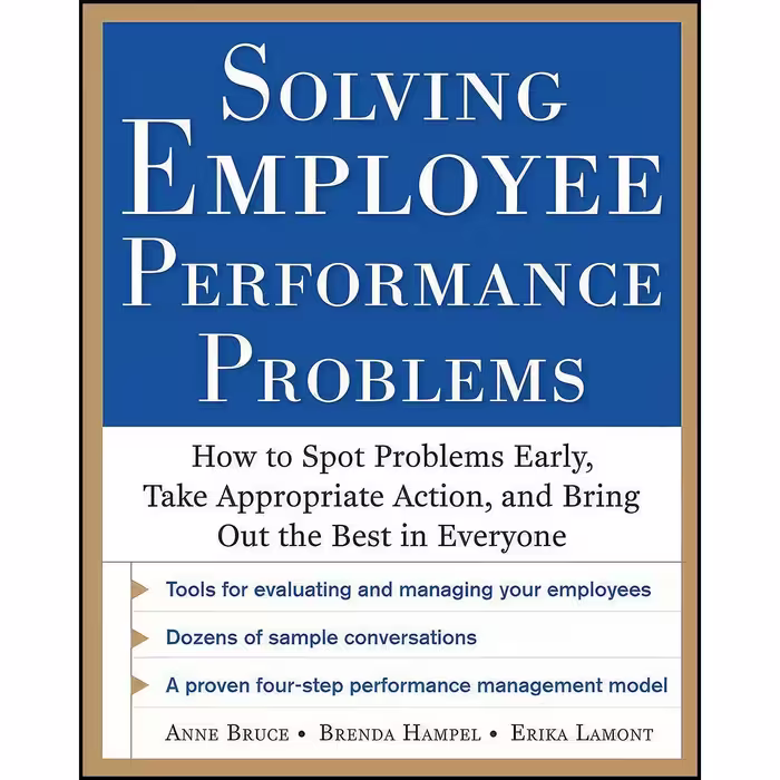 کتاب زبان اصلی Solving Employee Performance Problems