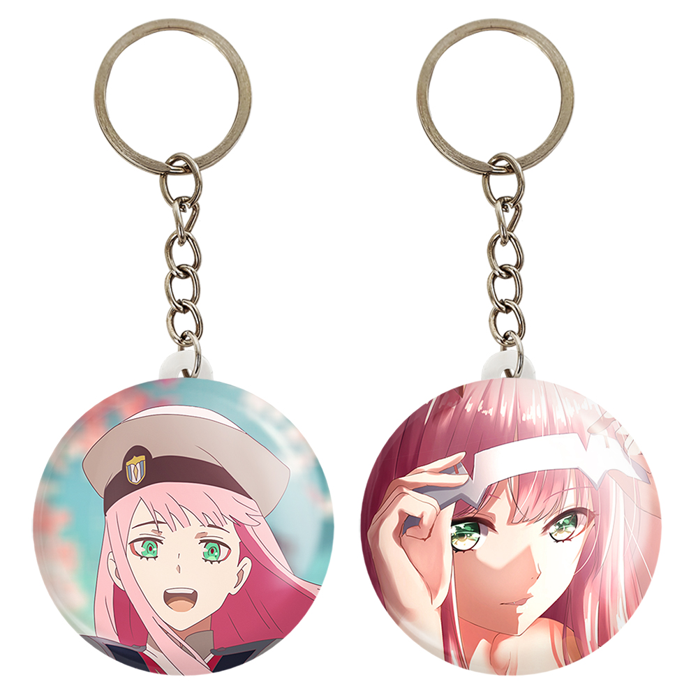 جاکلیدی خندالو مدل زیروتو انیمه دارلینگ در فرنکس کد 1198111992 مجموعه 2 عددی