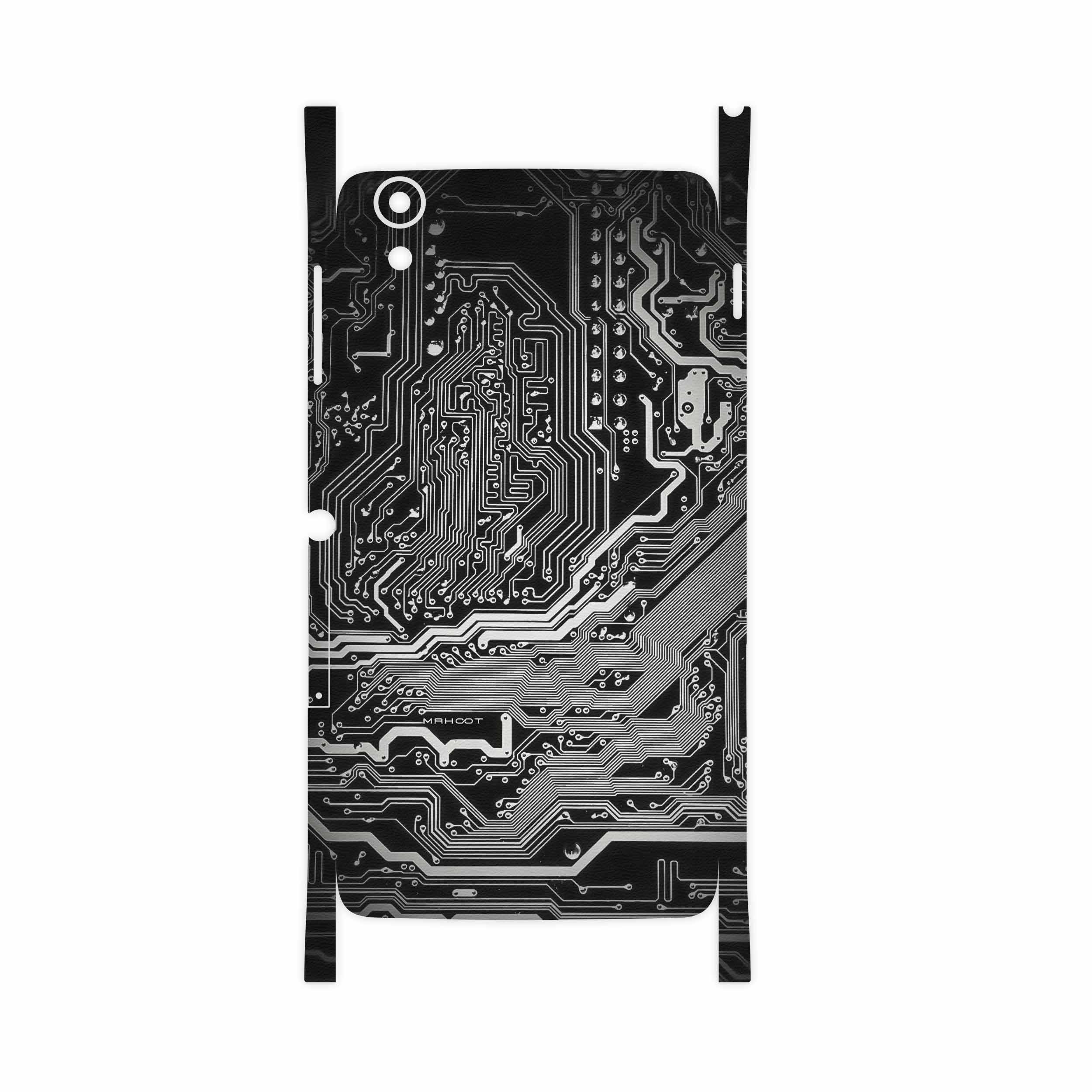 برچسب پوششی ماهوت مدل Black Printed Circuit Board-FullSkin مناسب برای گوشی موبایل بلک بری DTEK 50