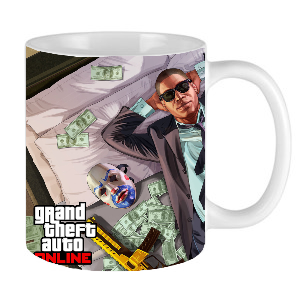 ماگ طرح جی تی ای مدل GTA 36