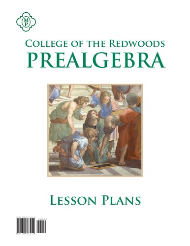 خرید و دانلود نسخه کامل کتاب College of the Redwoods Prealgebra Lesson Plans