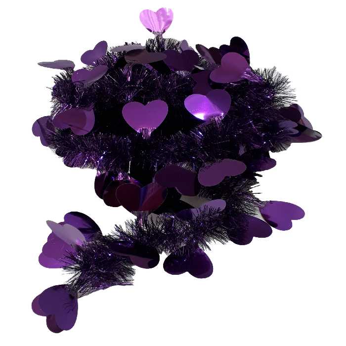 ریسه تزیینی مدل قلب کد 01