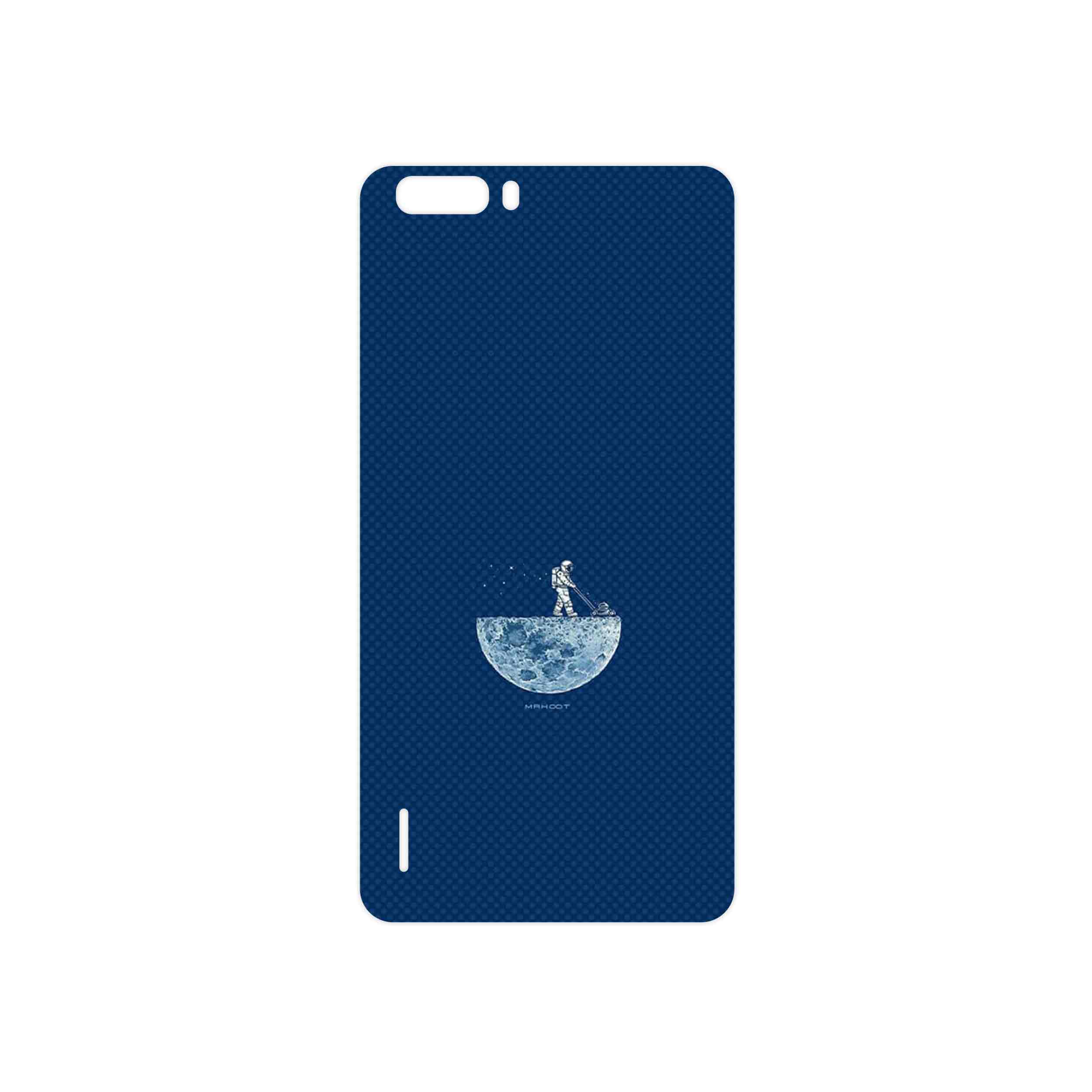 برچسب پوششی ماهوت مدل Minimal Gardener Astronaut مناسب برای گوشی موبایل آنر 6 Plus