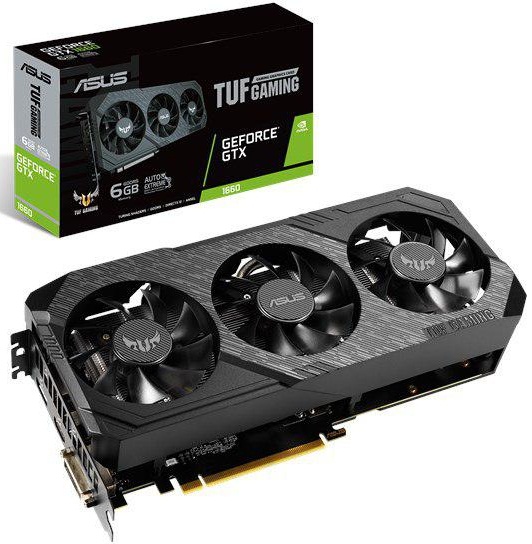 کارت گرافیک ایسوس مدل TUF3-GTX1660-6G-GAMING با حافظه 6 گیگابایت