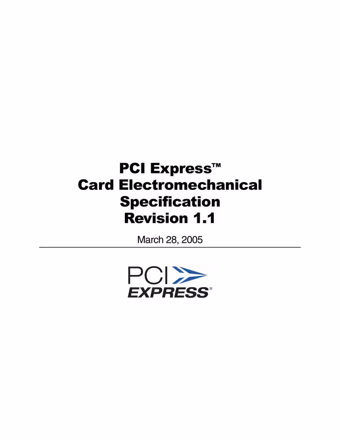 خرید و دانلود نسخه کامل کتاب PCI Express Card Electromechanical Specification Revision 1.1 (PCIe CEM)