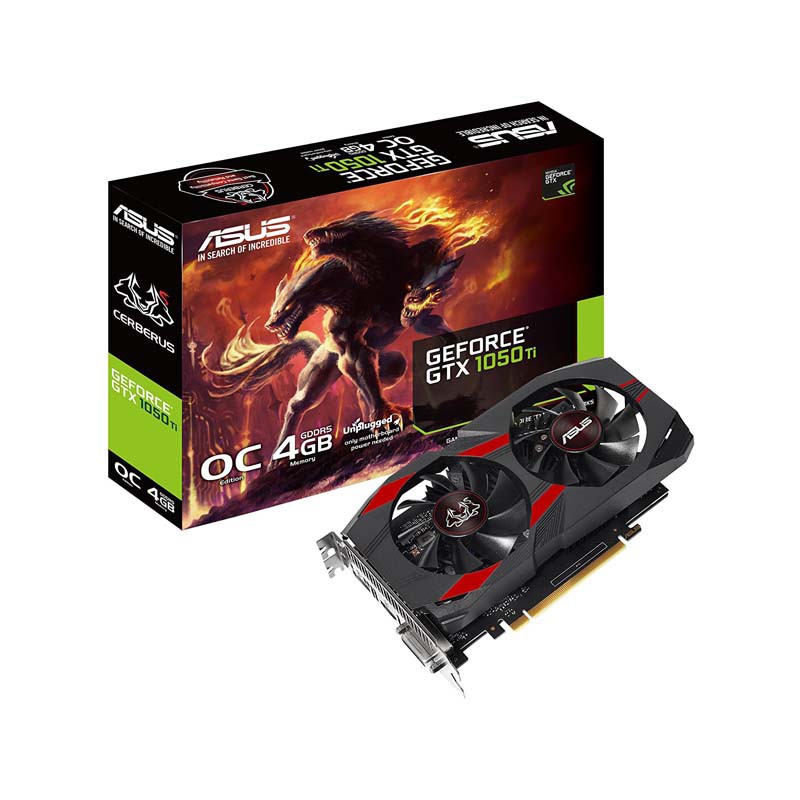 کارت گرافیک ایسوس CERBERUS-GTX1050TI-O4G