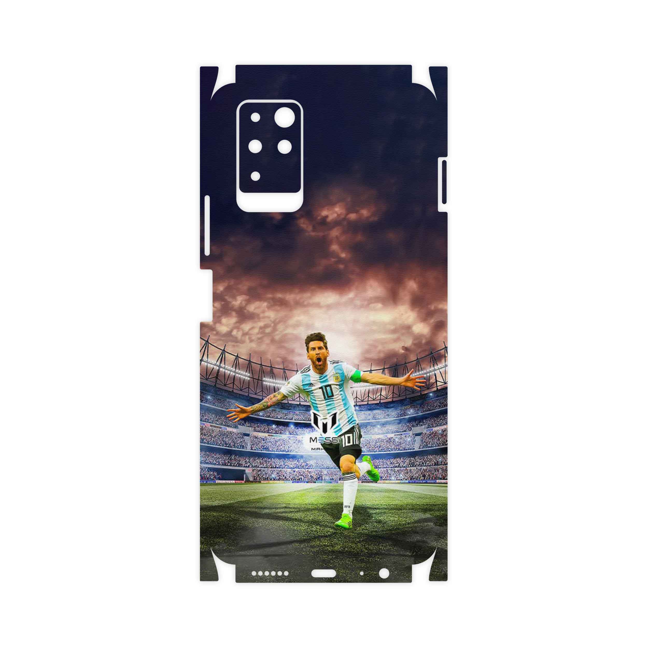 برچسب پوششی ماهوت مدل Lionel Messi 2-FullSkin مناسب برای گوشی موبایل اینفینیکس Note 10