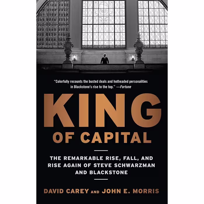 کتاب زبان اصلی King of Capital اثر David Carey and John E Morris