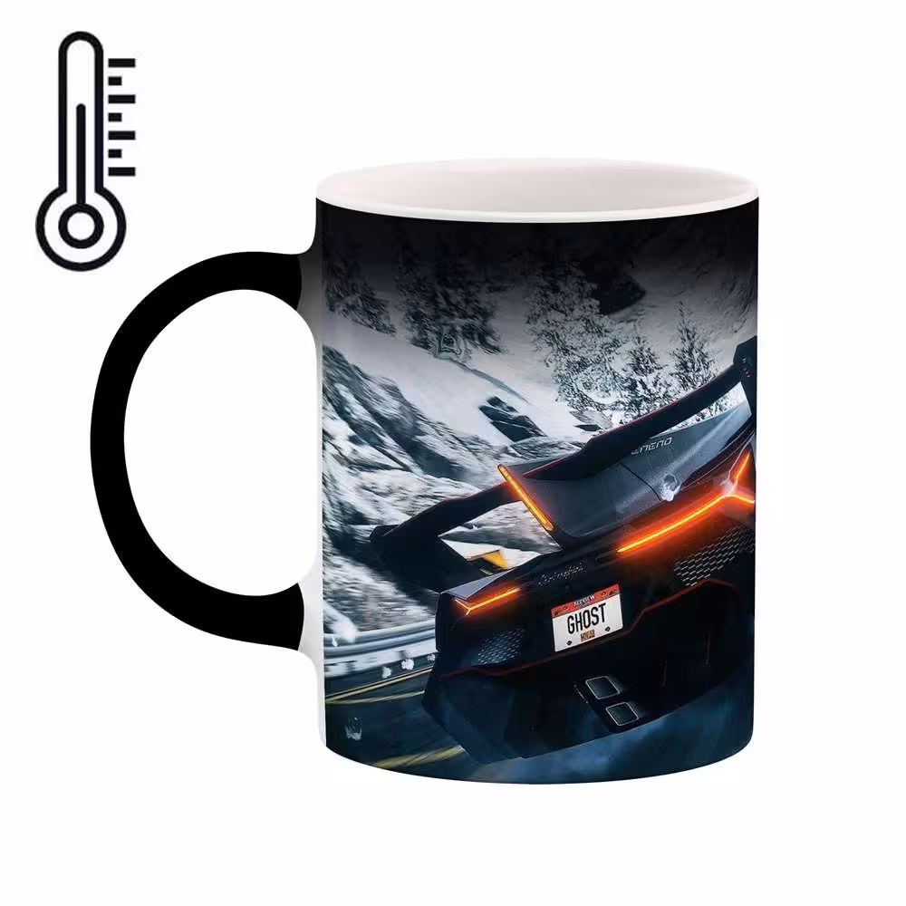 ماگ حرارتی طرح ماشین lamborghini huracan مدل mgph15523