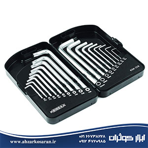 آچاره آلن 18 تایی (ستارهای و شش گوش) Kenzax مدل KLK-218