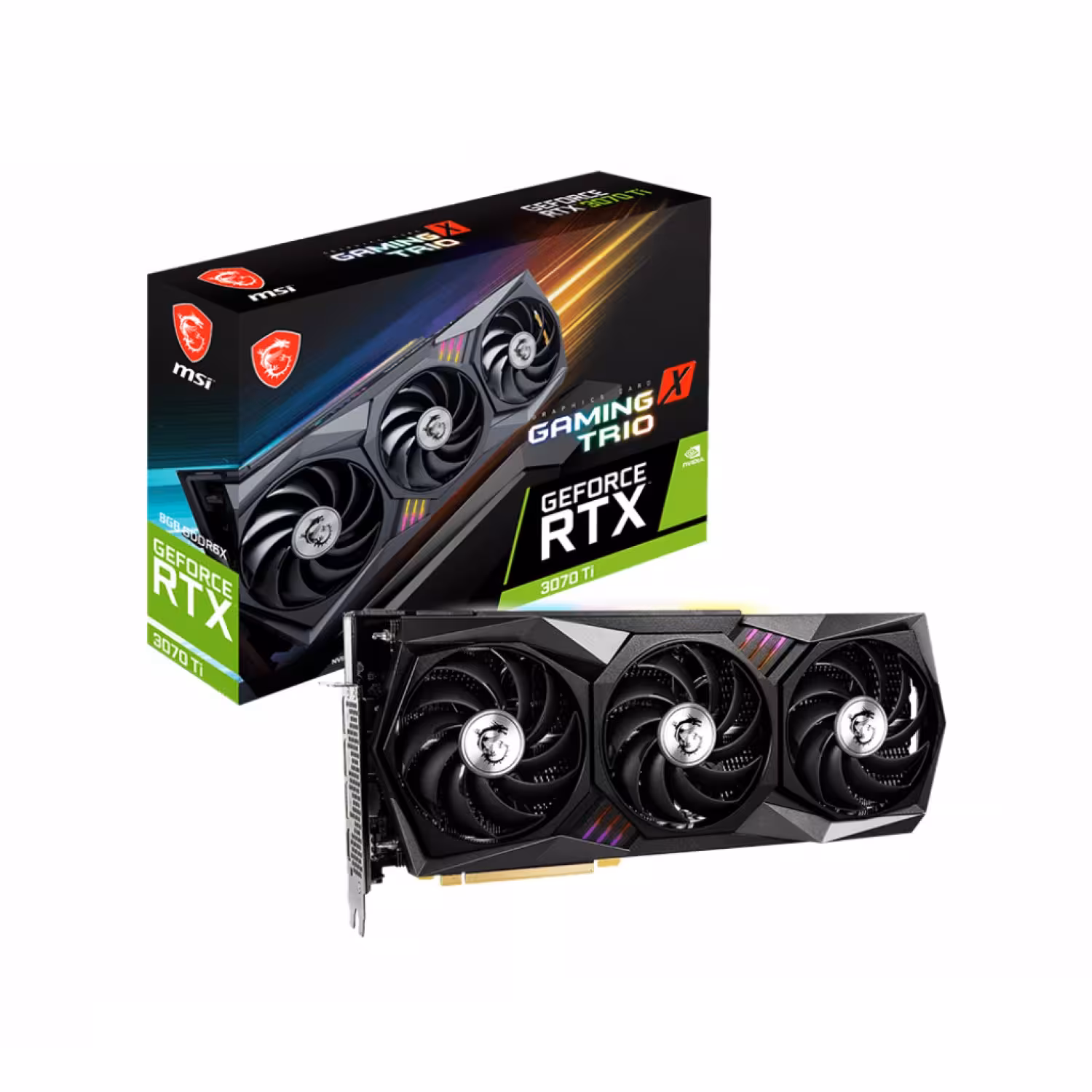 کارت گرافیک ام اس آی RTX 3070 Ti GAMING X TRIO 8G