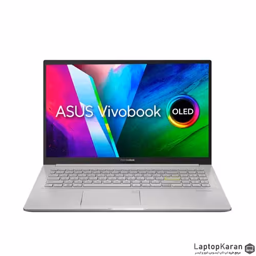 لپ تاپ 15.6 اینچی ایسوس مدل VivoBook K513EQ OLED با پردازنده Core i5 1135G7، رم 8GB، حافظه 256GB SSD و 1TB HDD، گرافیک 2GB MX350