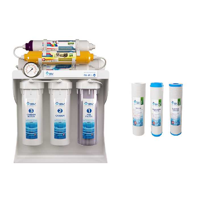 دستگاه تصفیه کننده آب اس اس وی مدل UltraPro X700 به همراه فیلتر بسته 3 عددی