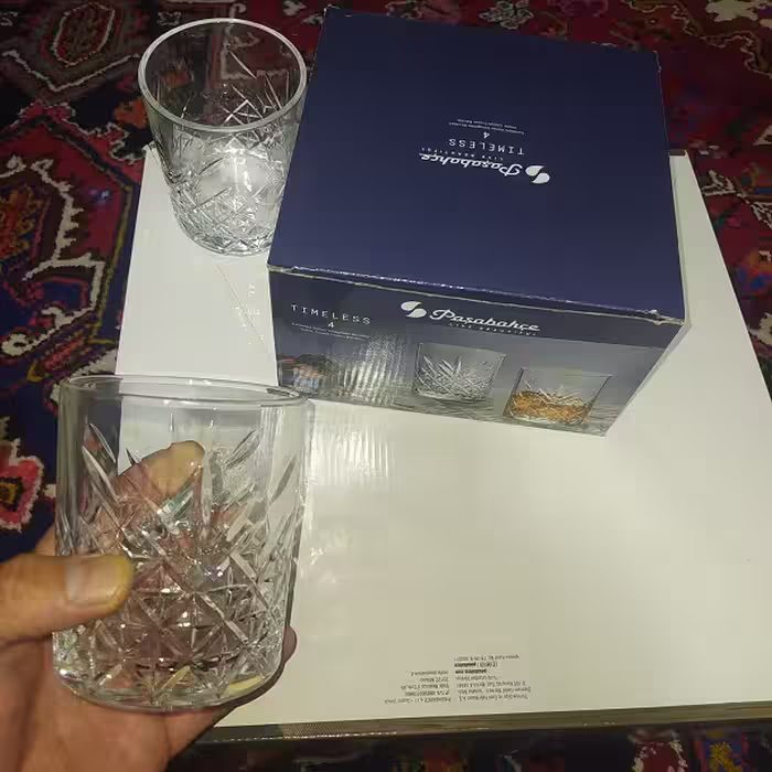 لیوان پاشاباغچه مدل تایملس کد 520414 بسته چهار عددی 