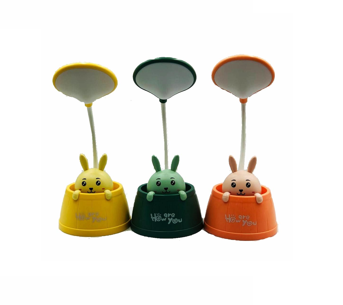 چراغ مطالعه شارژی طرح خرگوش کد HD3401B-2