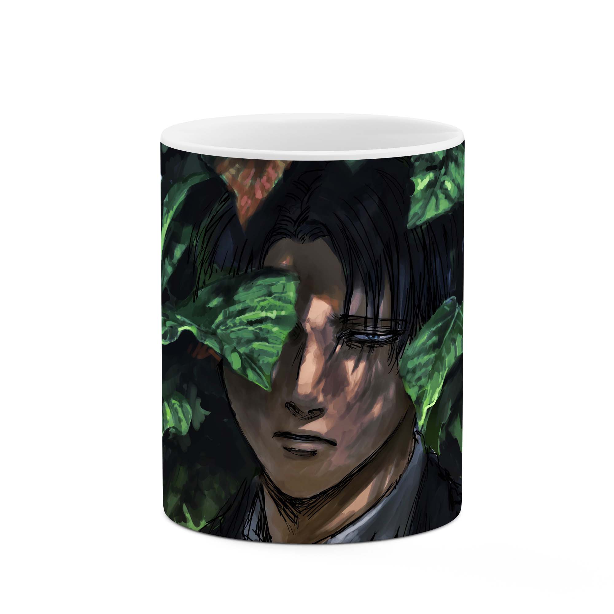 ماگ طرح لوای در اتک ان تایتان مدل mug01020