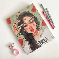 کلاسور100برگ قفل فلزسویل کد03