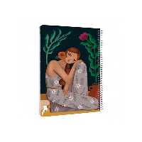 دفتر سیمی سایز A4 کد 22 برند مستر نوت