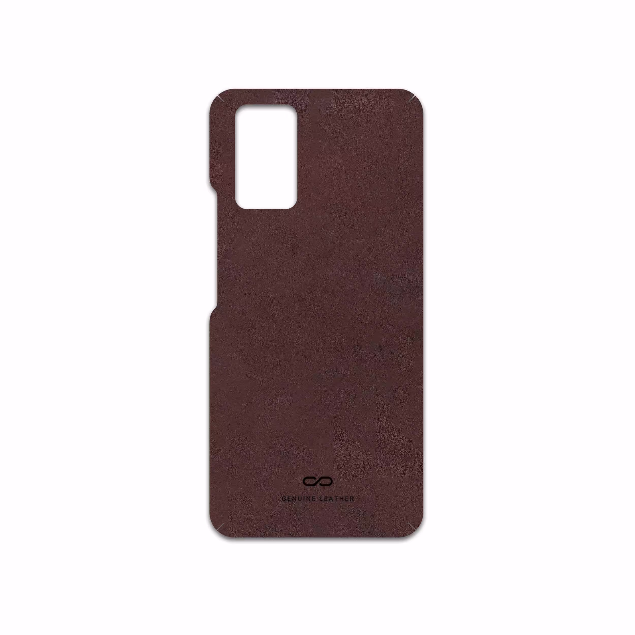 برچسب پوششی ماهوت مدل Matte-Dark-Brown-Leather مناسب برای گوشی موبایل اینفینیکس Note 10