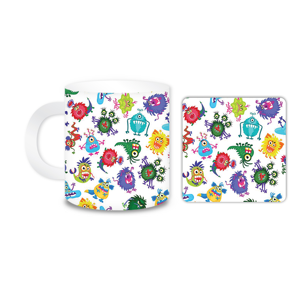 ماگ مدل موجود کد 1720 به همراه زیر لیوانی