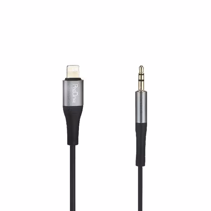 کابل تبدیل لایتنینگ به AUX پرووان مدل PCA48 طول 1 متر