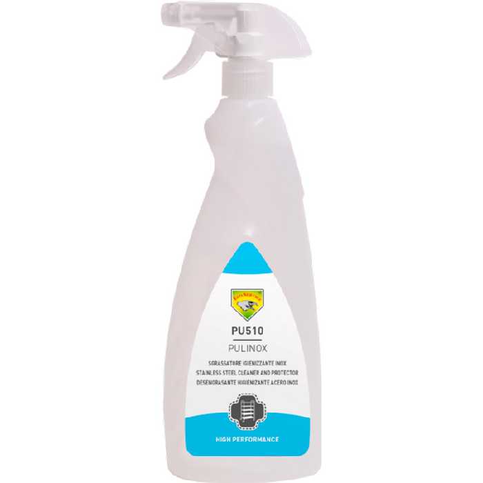 اسپری تمیز کننده فولاد Eco Service Pulinox PU510 750ml