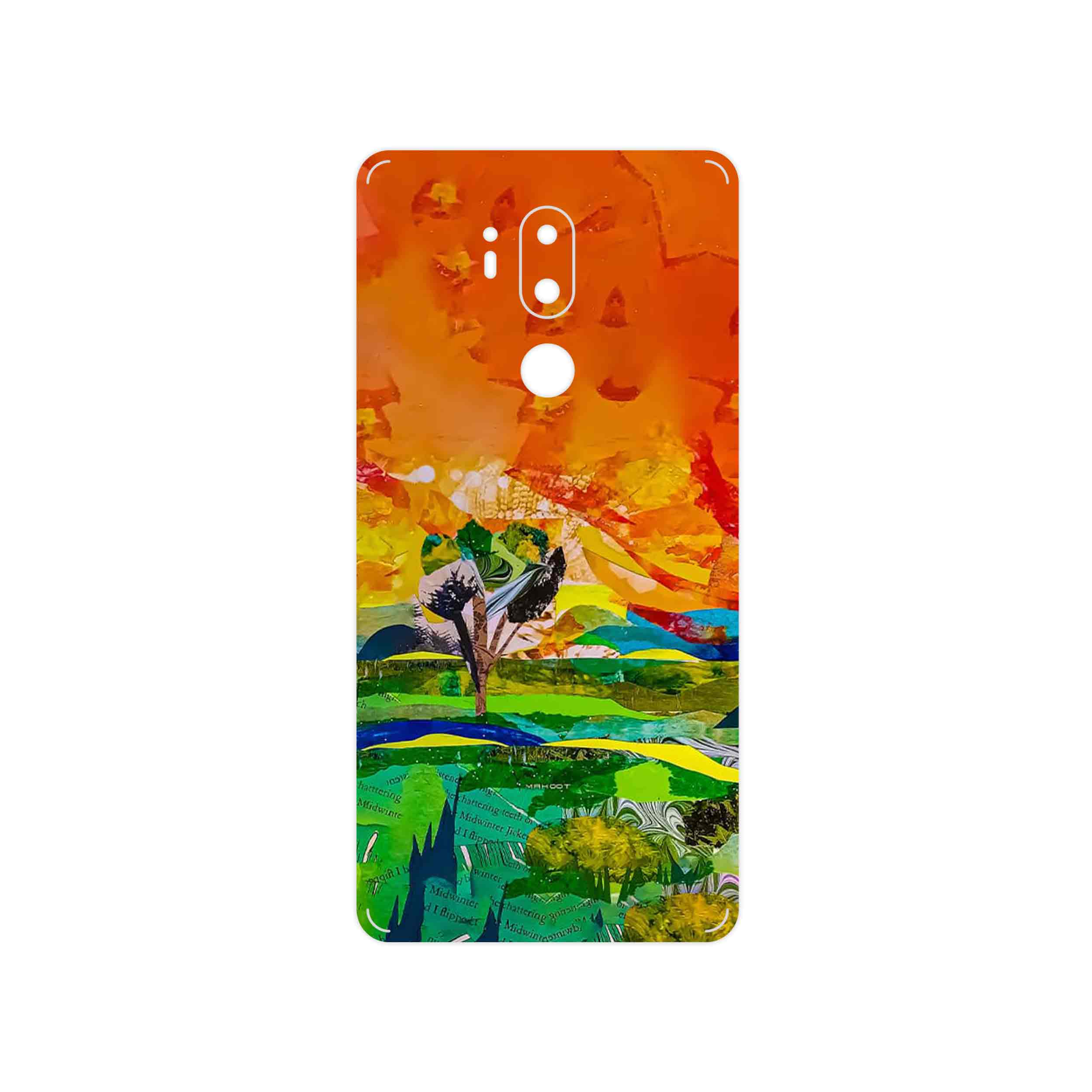 برچسب پوششی ماهوت مدل Collage of Painting مناسب برای گوشی موبایل ال جی G7 PLUS THINQ