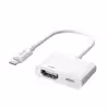 مبدل لایتنینگ به لایتنینگ / HDMI جوی روم مدل S-H141