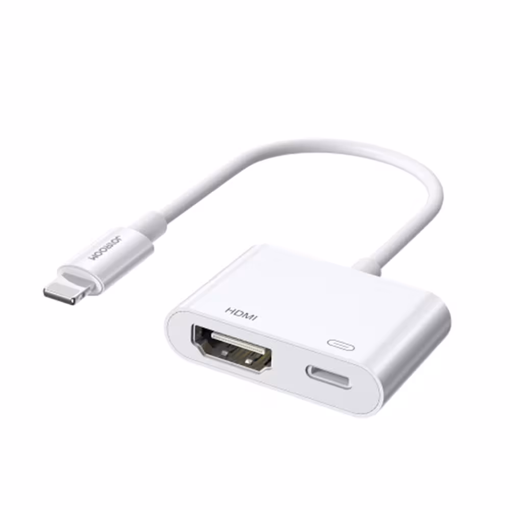 مبدل لایتنینگ به لایتنینگ / HDMI جوی روم مدل S-H141